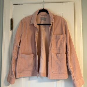 Everlane Pink Corduroy Jacket